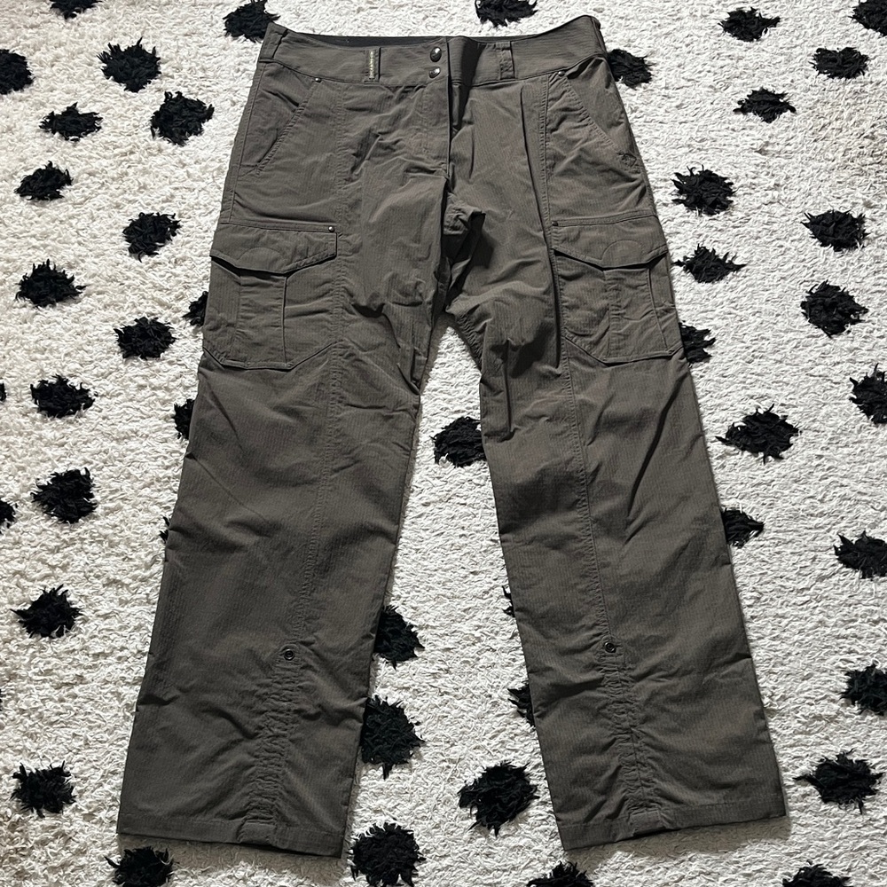 Exofficio size 10 women’s Cargo Pants in brown